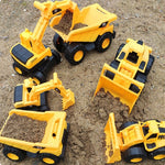 Set 3 giocattoli veicoli da scavo per bambini 4-6 anni