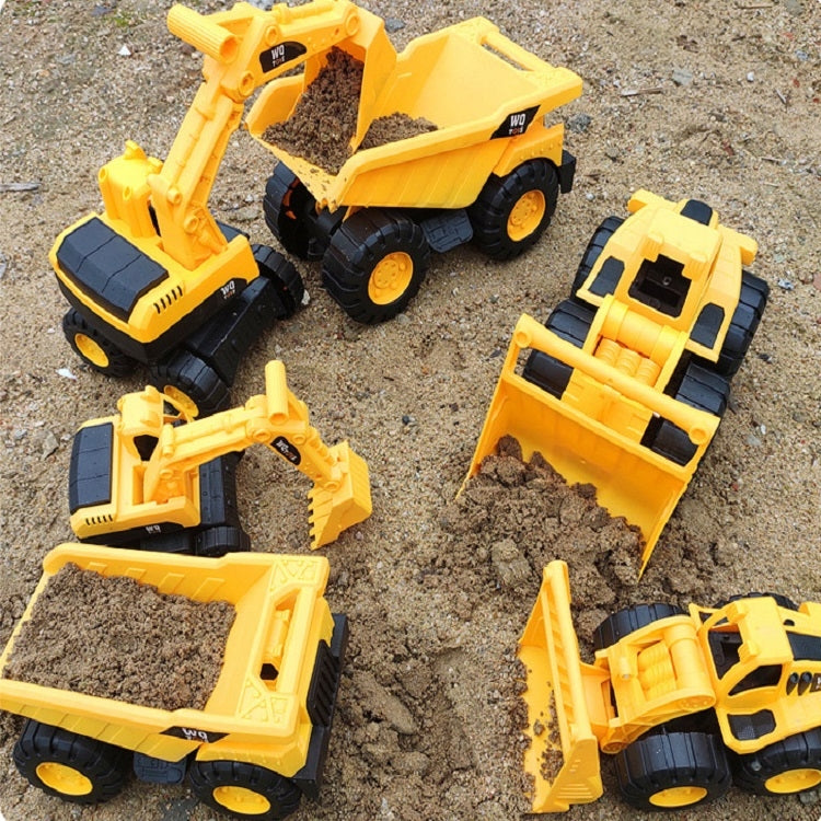 Set 3 giocattoli veicoli da scavo per bambini 4-6 anni