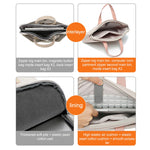 Per MacBook 15.6-16.1 pollici MAHOO 10188 Borsa per computer a mano ultrasottile Borsa per laptop Messenger, Khaki, Dark Blue, Gray, Gray+Gray PU Power Bag, Dark Blue+Black PU Power Bag, Khaki+Gray PU Power Bag, Gray+Gray Mouse Pad                     ...