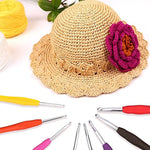 Set di materiali per attrezzi all'uncinetto per maglieria maglione fai da te fatto a mano, 36 PCS/Set Blue, 36 PCS/Set Pink, 35 PCS/Set, 22 PCS/Set, 26 PCS/Set, 39 PCS/Set, 31 PCS/Set, 100 PCS/Set, Pink Flower Cat, 36 PCS/Set Green, 50 PCS/Set Box