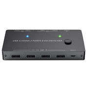 KCEVE-201TC Ingresso HDMI + tipo C 2 ingressi 1 uscita Switcher KVM HD 4K 60HZ, KCEVE-201TC