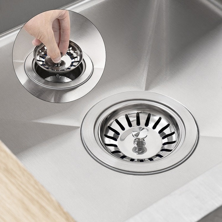 Coprifiltro per lavello per lavabo in acciaio inossidabile 304, Bright Filter Cover