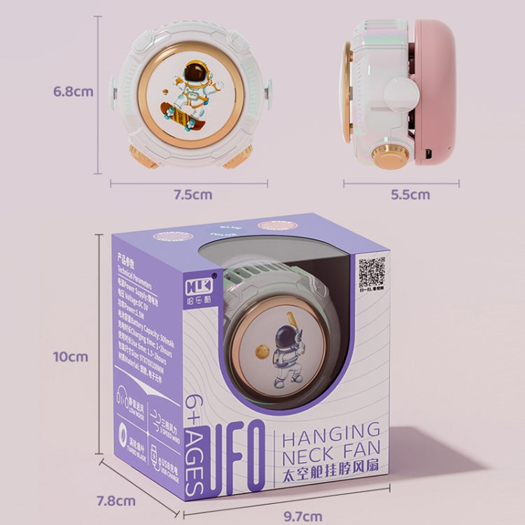 Mini ventilatore portatile senza lama da collo 3 velocità