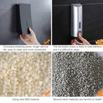 Dispenser di sapone a parete Home Hotel Shampoo disinfettante per le mani Bottiglia WC Doccia Gel Box, Toilet Shower Gel Box