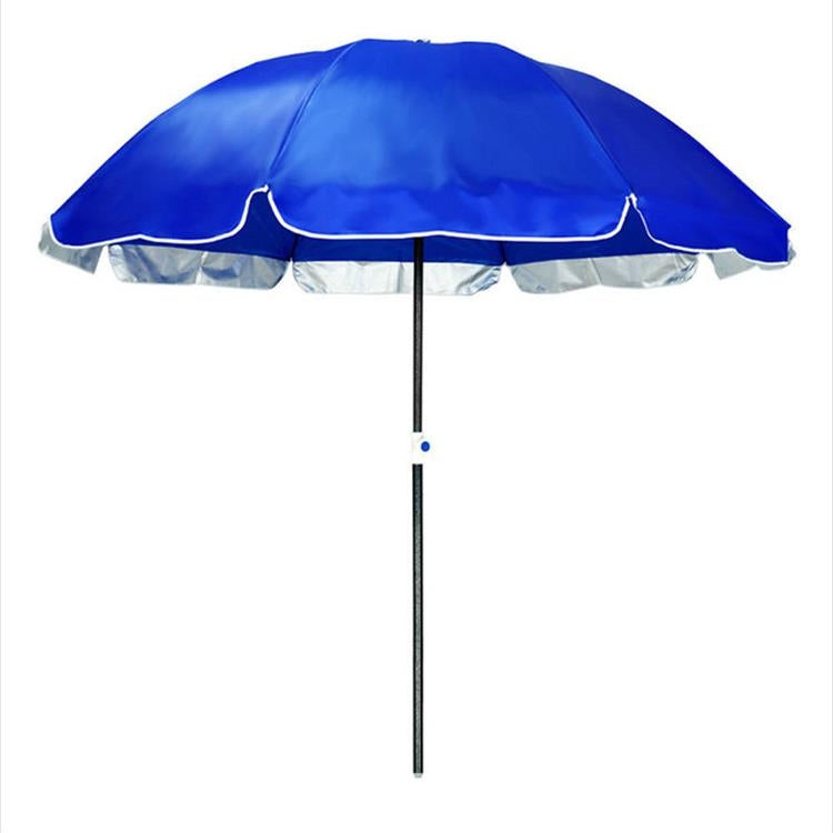 Ombrellone da esterno di grandi dimensioni a doppio strato e bancarelle di protezione solare in natura, 1.8m sapphire blue, 2.0m sapphire blue, 2.4m sapphire blue, 2.8m sapphire blue, 3.2m sapphire blue