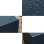 Confezione da 8 scatole per orologi con texture litchi, scatole regalo per gioielli, orecchini, collane, orologi, gioielli, Red, Black, Blue