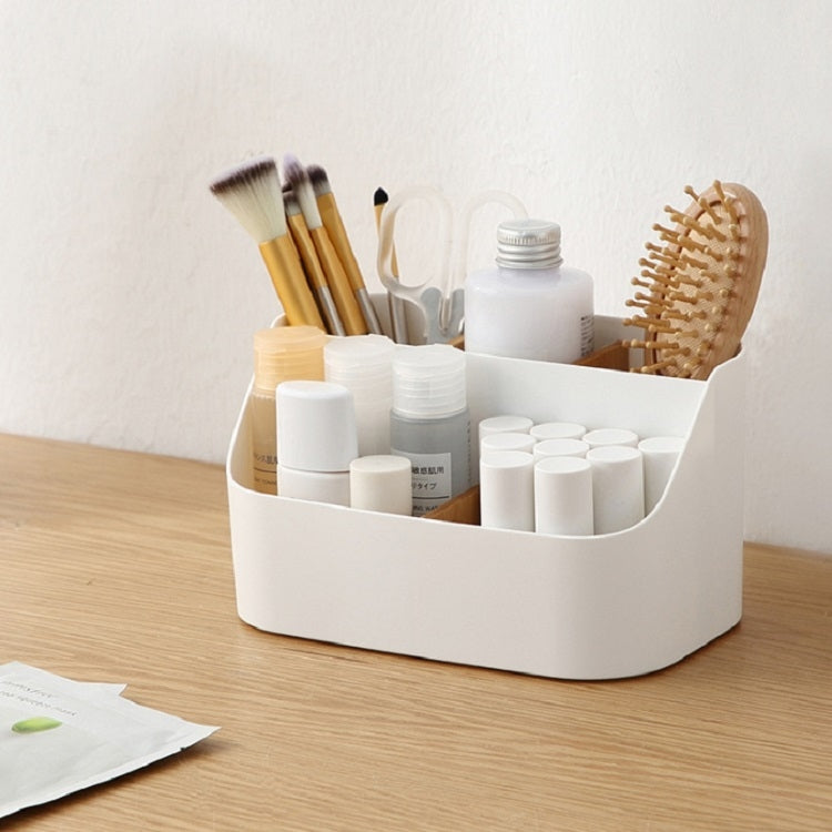 2 pezzi Semplice scatola di immagazzinaggio multiuso in plastica Scatola di finitura per detriti da tavolo Scatola di immagazzinaggio vano dormitorio per studenti, Debris Box