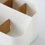 2 pezzi Semplice scatola di immagazzinaggio multiuso in plastica Scatola di finitura per detriti da tavolo Scatola di immagazzinaggio vano dormitorio per studenti, Debris Box