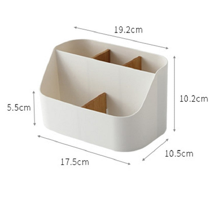 2 pezzi Semplice scatola di immagazzinaggio multiuso in plastica Scatola di finitura per detriti da tavolo Scatola di immagazzinaggio vano dormitorio per studenti, Debris Box