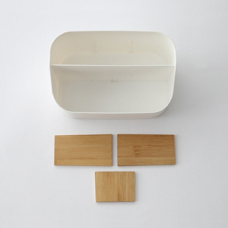 2 pezzi Semplice scatola di immagazzinaggio multiuso in plastica Scatola di finitura per detriti da tavolo Scatola di immagazzinaggio vano dormitorio per studenti, Debris Box