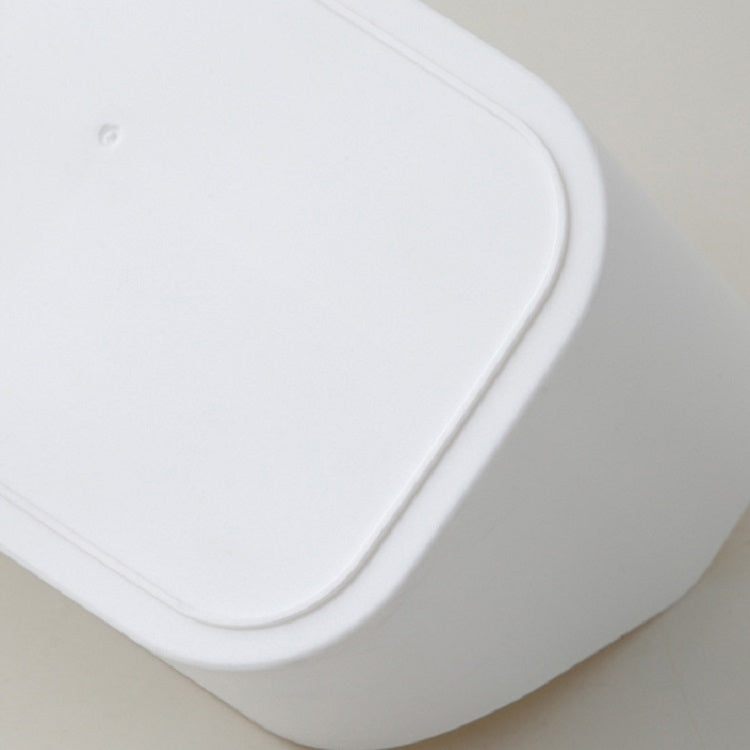 2 pezzi Semplice scatola di immagazzinaggio multiuso in plastica Scatola di finitura per detriti da tavolo Scatola di immagazzinaggio vano dormitorio per studenti, Debris Box