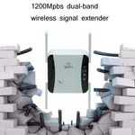 Ripetitore di segnale wireless amplificatore WIFI 5G dual band KP1200 1200Mbps, EU Plug, US Plug, AU Plug, UK Plug