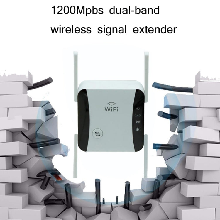 Ripetitore di segnale wireless amplificatore WIFI 5G dual band KP1200 1200Mbps, EU Plug, US Plug, AU Plug, UK Plug