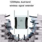 Ripetitore di segnale wireless amplificatore WIFI 5G dual band KP1200 1200Mbps, EU Plug, US Plug, AU Plug, UK Plug