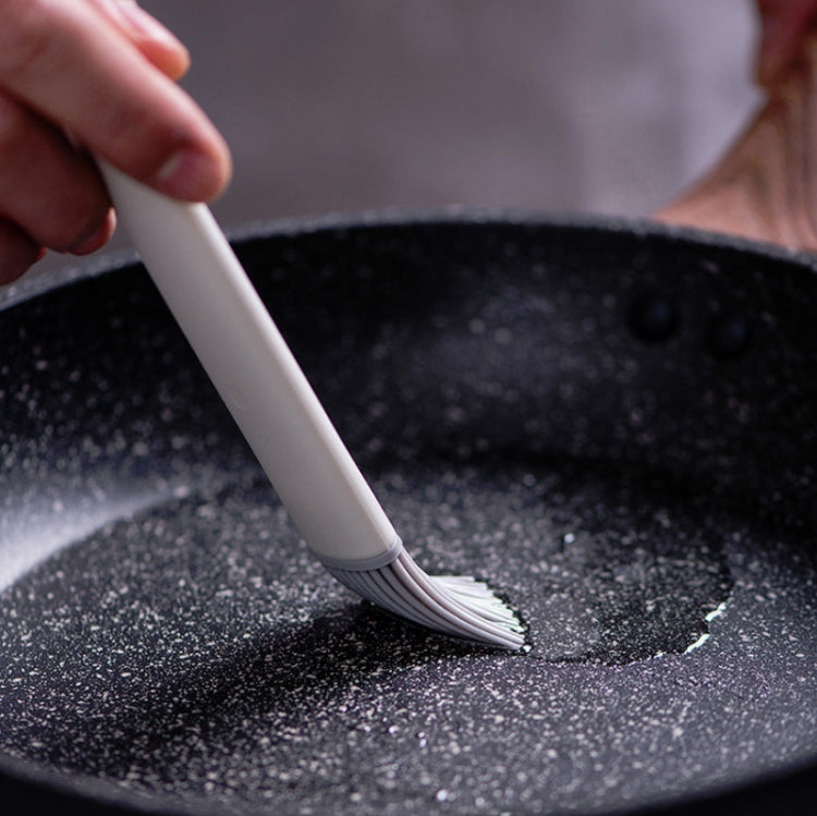 5 pezzi di spazzola da cucina rimovibile per olio in silicone, per cottura, barbecue, strumento per olio, consegna colore casuale
