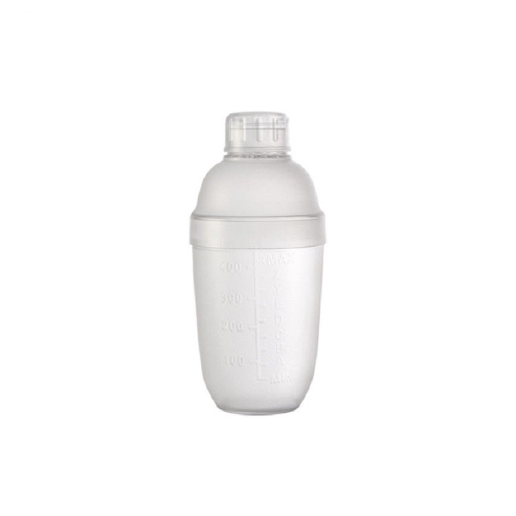 Shaker Cup da 3 pezzi PC Oz Cup Shaker con scala Shaker Shaker Latte Teiera Succo Brocca, 350ml Ordinary Transparent, 530ml Ordinary Transparent, 700ml Ordinary Transparent, 1000ml Ordinary Transparent, 350ml Black Double Scale, 530ml Black Double Scal...