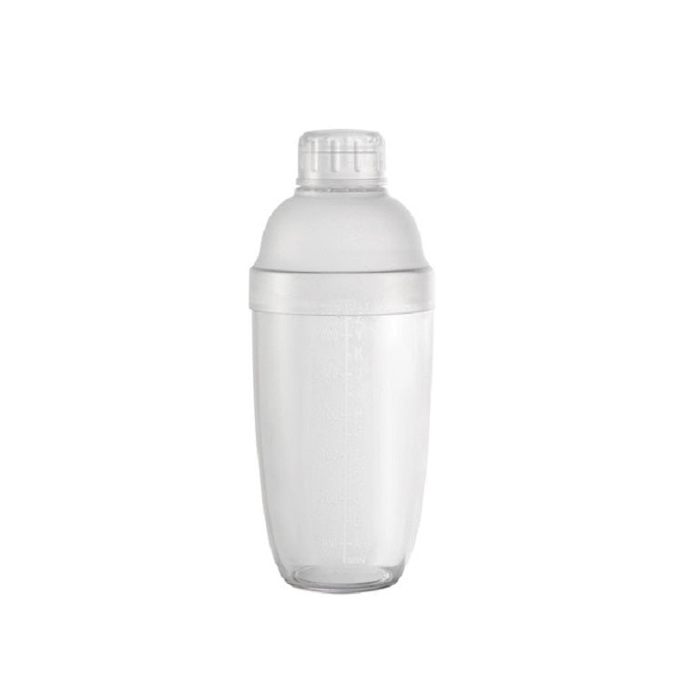 Shaker Cup da 3 pezzi PC Oz Cup Shaker con scala Shaker Shaker Latte Teiera Succo Brocca, 350ml Ordinary Transparent, 530ml Ordinary Transparent, 700ml Ordinary Transparent, 1000ml Ordinary Transparent, 350ml Black Double Scale, 530ml Black Double Scal...