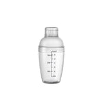 Shaker Cup da 3 pezzi PC Oz Cup Shaker con scala Shaker Shaker Latte Teiera Succo Brocca, 350ml Ordinary Transparent, 530ml Ordinary Transparent, 700ml Ordinary Transparent, 1000ml Ordinary Transparent, 350ml Black Double Scale, 530ml Black Double Scal...