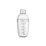 Shaker Cup da 3 pezzi PC Oz Cup Shaker con scala Shaker Shaker Latte Teiera Succo Brocca, 350ml Ordinary Transparent, 530ml Ordinary Transparent, 700ml Ordinary Transparent, 1000ml Ordinary Transparent, 350ml Black Double Scale, 530ml Black Double Scal...