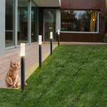 B21307 Rete anti-gatto per fiori da giardino Rete per gatti in plastica con spinotto, 3 PCS S 49x13cm, M 200x28cm, L 400x28cm