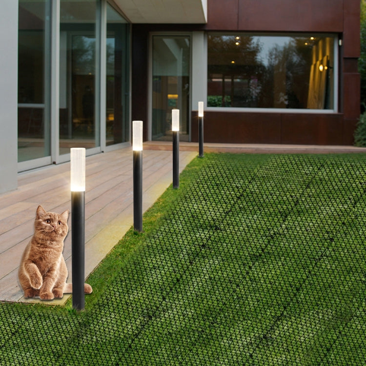 B21307 Rete anti-gatto per fiori da giardino Rete per gatti in plastica con spinotto, 3 PCS S 49x13cm, M 200x28cm, L 400x28cm