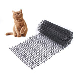 B21307 Rete anti-gatto per fiori da giardino Rete per gatti in plastica con spinotto, 3 PCS S 49x13cm, M 200x28cm, L 400x28cm