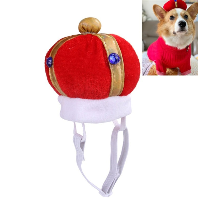 2 pezzi di cappello a corona per animali domestici, copricapo creativo e divertente per cani e gatti, S, L