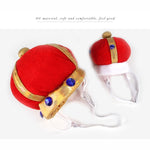 2 pezzi di cappello a corona per animali domestici, copricapo creativo e divertente per cani e gatti, S, L