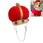 2 pezzi di cappello a corona per animali domestici, copricapo creativo e divertente per cani e gatti, S, L
