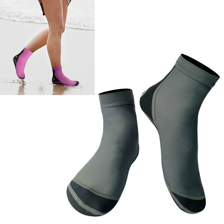 DIVE & SAIL 1.5mm Neoprene + Nylon Calzini da snorkeling Calzini da sub Calzini da spiaggia antiscivolo e antigraffio, S (33-35), M  (36-38), L (39-42)