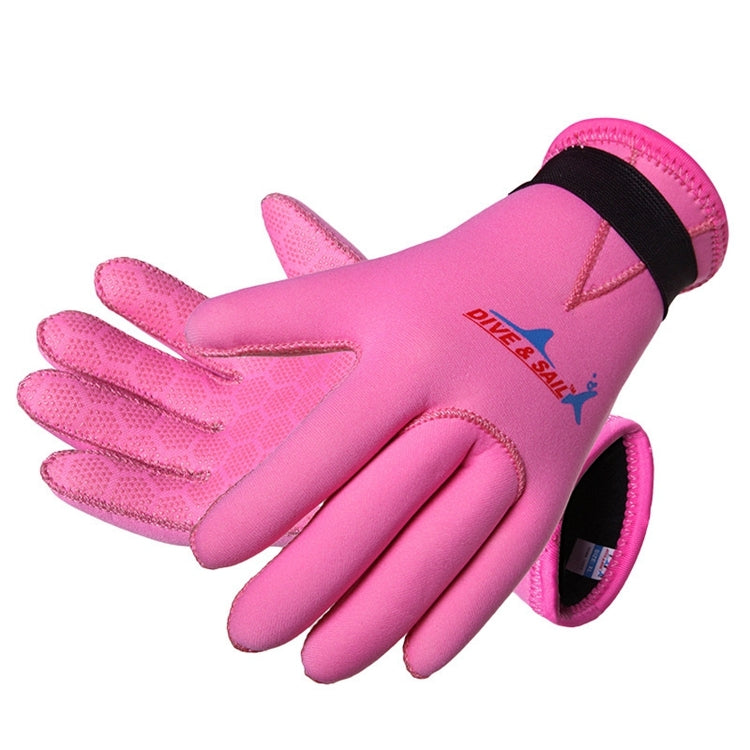 DIVE&SAIL Guanti da sub per bambini da 3 mm Guanti caldi per nuoto e snorkeling in neoprene antigraffio, S for Aged 4-6, M for Aged 6-9, L for for Aged 9-12, XL for Aged 12-14
