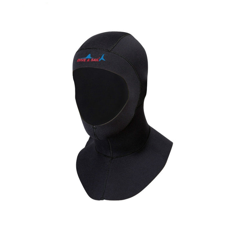 DIVE & SAIL DH-006 Cuffia da immersione calda per spalla da 3 mm Surf Snorkeling Protezione solare Copricapo da immersione impermeabile, S, M, L, XL