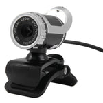 HXSJ A859 480P Rete di computer Telecamera da corso Videocamera USB Microfono fonoassorbente incorporato, Red, Black, No Camera Function Black, No Camera Function  Red