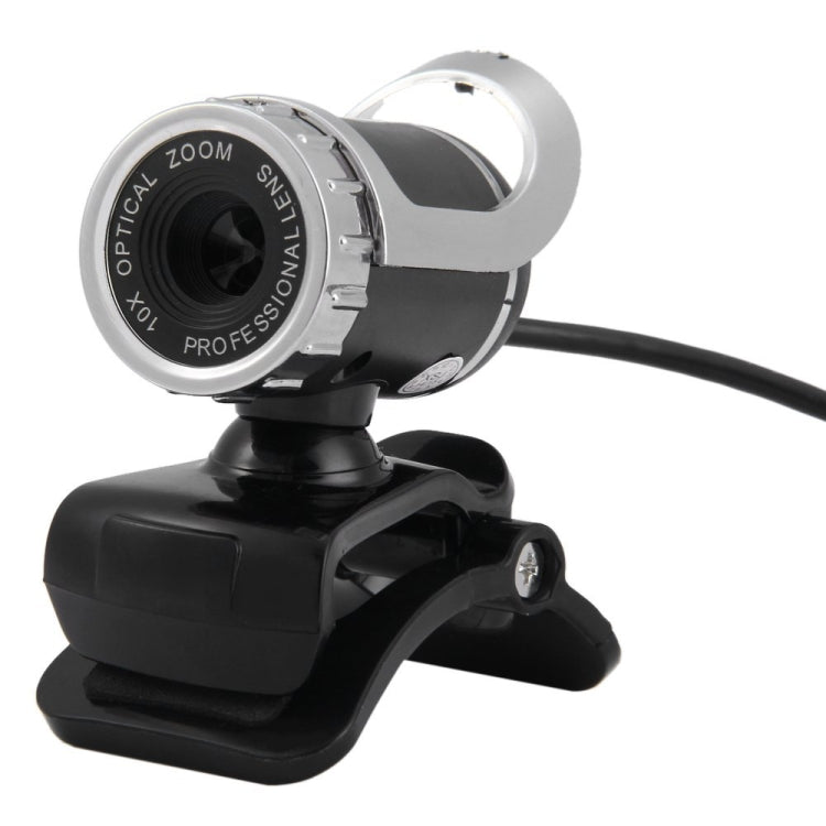 HXSJ A859 480P Rete di computer Telecamera da corso Videocamera USB Microfono fonoassorbente incorporato, Red, Black, No Camera Function Black, No Camera Function  Red