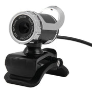 HXSJ A859 480P Rete di computer Telecamera da corso Videocamera USB Microfono fonoassorbente incorporato, Red, Black, No Camera Function Black, No Camera Function  Red