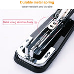 2 PZ Deli 0414 Cucitrice portatile girevole Cucitrice 0012 Chiodo per punti metallici