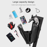 WHEEL UP X5 Borsa anteriore per bici con guscio rigido EVA Borsa anteriore per bicicletta per scooter elettrico Borsa con maniglia pieghevole elettrica, X5-2L, X5-PLUS-3L