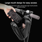 WHEEL UP X5 Borsa anteriore per bici con guscio rigido EVA Borsa anteriore per bicicletta per scooter elettrico Borsa con maniglia pieghevole elettrica, X5-2L, X5-PLUS-3L
