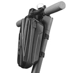 WHEEL UP X5 Borsa anteriore per bici con guscio rigido EVA Borsa anteriore per bicicletta per scooter elettrico Borsa con maniglia pieghevole elettrica, X5-2L, X5-PLUS-3L