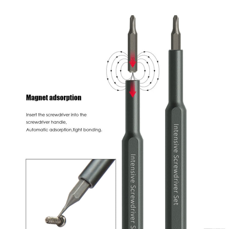 Baku BA-3338 Set di cacciaviti multifunzione 24 in 1 Strumento di riparazione per computer mobile, Baku BA-3338