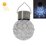 Lampada solare da giardino a sospensione 2 pezzi