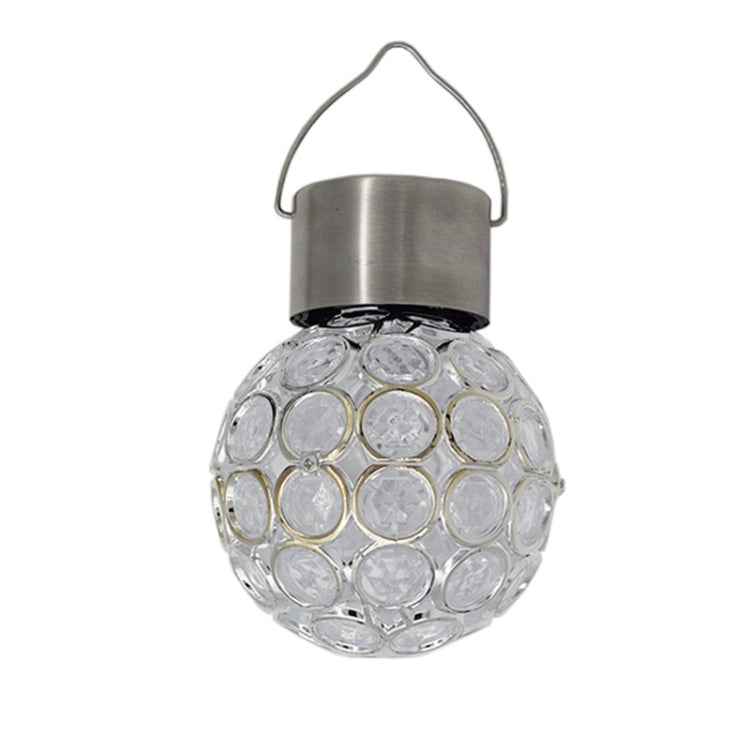 Lampada solare da giardino a sospensione 2 pezzi