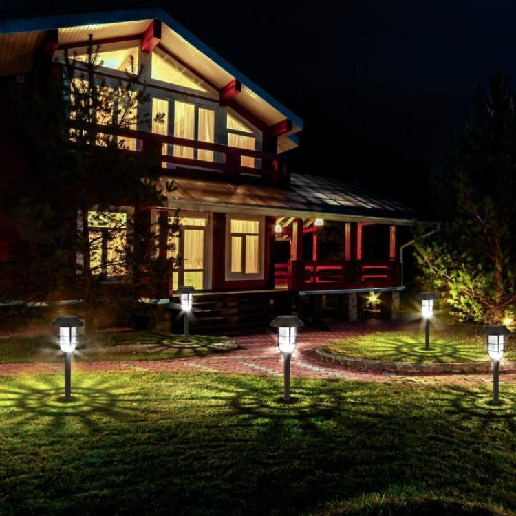 Luci solari LED impermeabili per giardino e prato