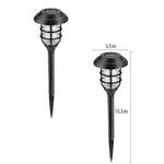 Luci solari LED impermeabili per giardino e prato
