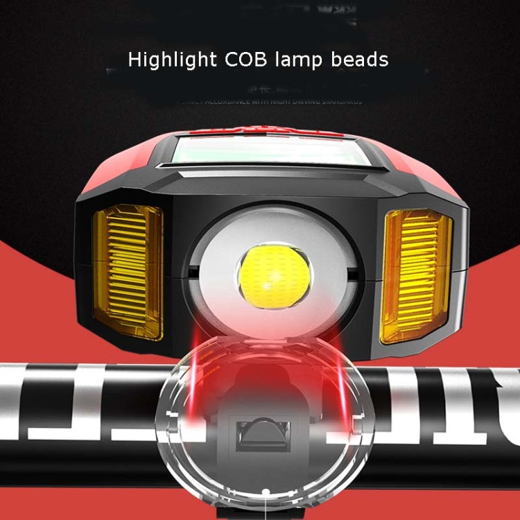 Luce anteriore (con fendinebbia) e clacson e tachimetro Faro multifunzionale per mountain bike