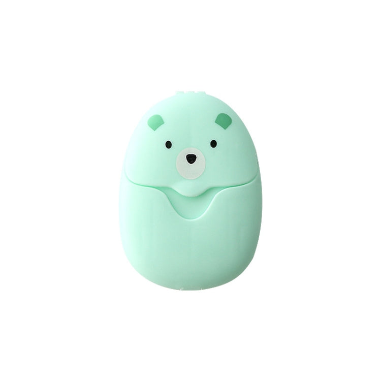 5 pezzi di carta di sapone usa e getta da viaggio all'aperto compresse di sapone portatili per il lavaggio e la pulizia delle mani, colore casuale, Disposable Soap Paper