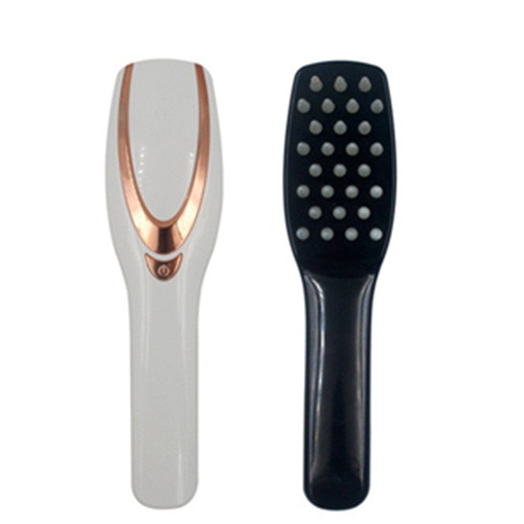 Pettine per massaggio elettrico Massaggiatore per la testa Anti-perdita di capelli Cura del cuoio capelluto Pettine con luce colorata a vibrazione