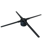 Macchina pubblicitaria LED ventaglio olografico 3D WiFi 56cm