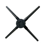 Macchina pubblicitaria LED ventaglio olografico 3D WiFi 56cm