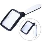 Lente d'ingrandimento portatile 2X con 5 luci LED